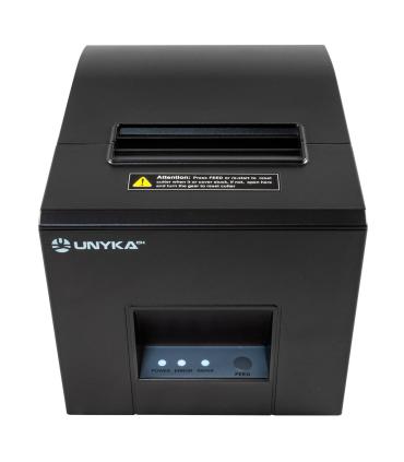IMPRESORA TICKET  POS3 TERMICA UNYKAch USB SERIE RED Con Cable NEGRA UK56007
