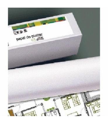 BOBINA PLOTTER PLUS 914X50X50 M. 80G FABRISA 16095