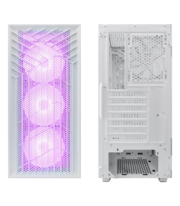 Coolbox Caja Gaming ATX GA300 GRIDLINE White