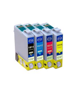 INKOEM Cartucho Compatible Epson T1811XL Negro