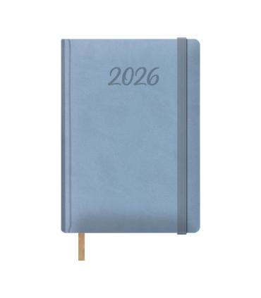 AGENDA 2026 SAMBA DA PGINA 15 X 21 CM. COLOR AZUL CLARO DOHE 13187 - 26