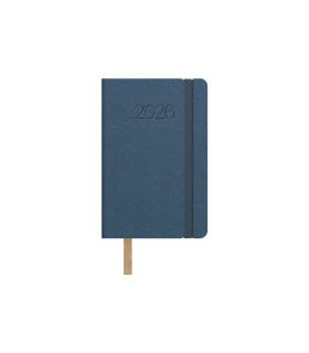 AGENDA 2026 MANHATAN SEMANA VISTA BOLSILLO 8,5 X 13 CM. COLOR AZUL DOHE 12870 - 26