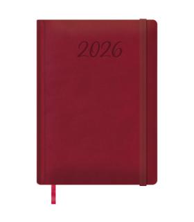 AGENDA 2026 MANAOS SEMANA VISTA 17 X 24 CM. COLOR BURDEOS DOHE 12759 - 26
