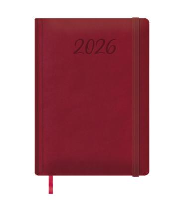 AGENDA 2026 MANAOS SEMANA VISTA 17 X 24 CM. COLOR BURDEOS DOHE 12759 - 26