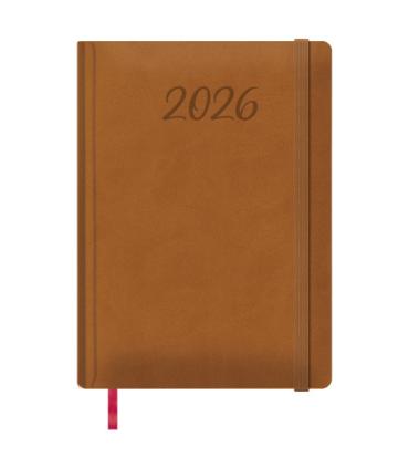 AGENDA 2026 MANAOS SEMANA VISTA 17 X 24 CM. COLOR MARRN DOHE 12760 - 26