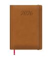 AGENDA 2026 MANAOS SEMANA VISTA 17 X 24 CM. COLOR MARRN DOHE 12760 - 26