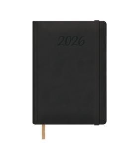 AGENDA 2026 SAMBA DA PGINA 15 X 21 CM. COLOR NEGRO DOHE 12887 - 26