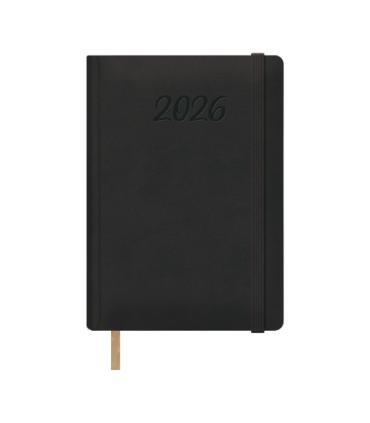 AGENDA 2026 SAMBA DA PGINA 15 X 21 CM. COLOR NEGRO DOHE 12887 - 26