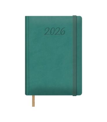 AGENDA 2026 SAMBA DA PGINA 15 X 21 CM. COLOR VERDE DOHE 12886 - 26
