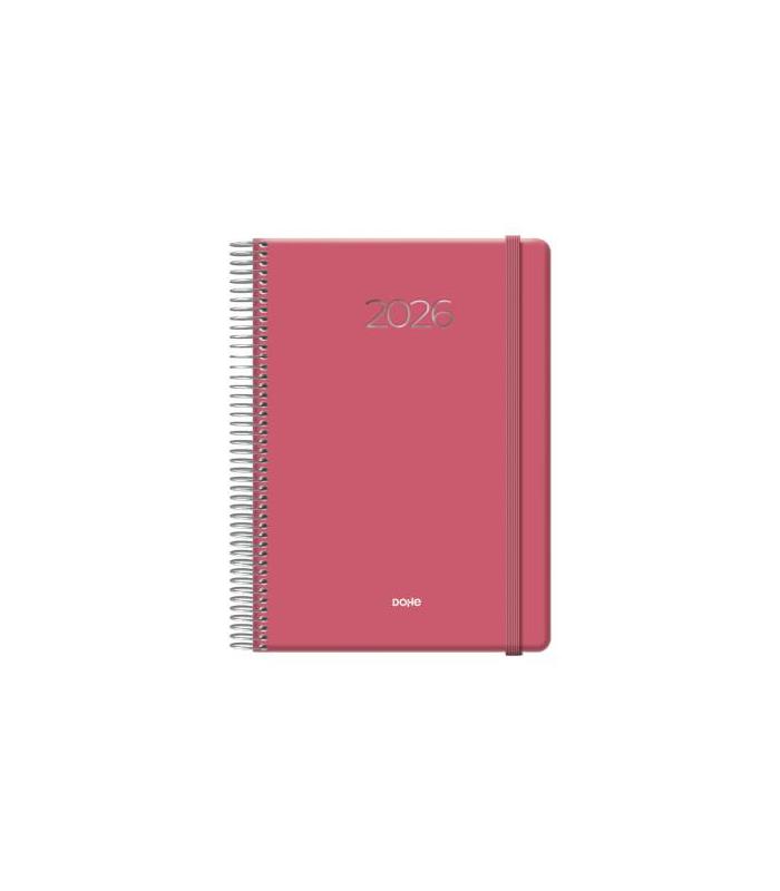 AGENDA 2026 DENVER ESPIRAL DA PGINA 15 X 21 CM. COLOR ROSA DOHE 12723 - 26