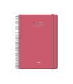 AGENDA 2026 DENVER ESPIRAL DA PGINA 15 X 21 CM. COLOR ROSA DOHE 12723 - 26