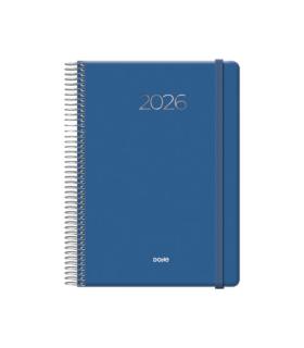 AGENDA 2026 DENVER ESPIRAL DA PGINA 15 X 21 CM. COLOR AZUL MARINO DOHE 12721 - 26