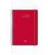 AGENDA 2026 DENVER ESPIRAL DA PGINA 15 X 21 CM. COLOR ROJO DOHE 12719 - 26