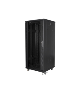 ARMARIO LANBERG RACK 19\" 27U 600X600 FLAT PACK BLACK NEGRO