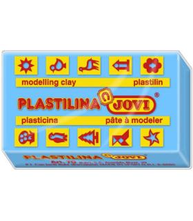 CAJA 15 PASTILLAS PLASTILINA 150 G - AZUL CLARO JOVI 7112