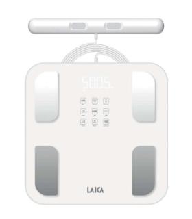 Bscula de Bao Laica PS1072/ Hasta 180kg
