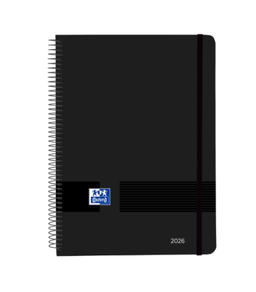 AGENDA 2026 LIVE&GO A5 15X21CM SEMANA VISTA COLOR NEGRO OXFORD 400201731