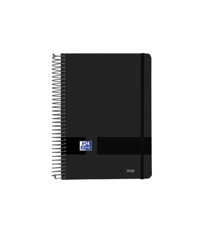 AGENDA 2026 LIVE&GO A5 15X21CM DIA PAGINA COLOR NEGRO OXFORD 400201730