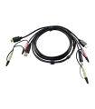 Aten 2L-7D02UH Cable Para Video, Teclado Y Ratn (kvm) 1,8 M Negro