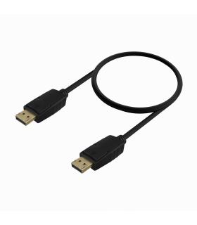 CABLE AISENS DISPLAYPORT V1.2 CCS 4K@60HZ M M NEGRO 0.5M