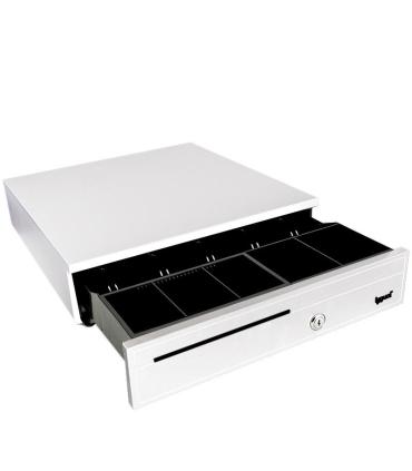 Iggual Cajn Portamonedas IRON-30W 42cm 5+5 Blanco
