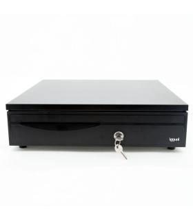 Iggual Cajn Portamonedas IRON-30 42cm 5+5 Negro