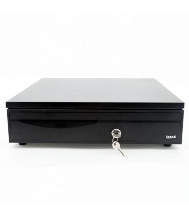 Iggual Cajn Portamonedas IRON-30 42cm 5+5 Negro