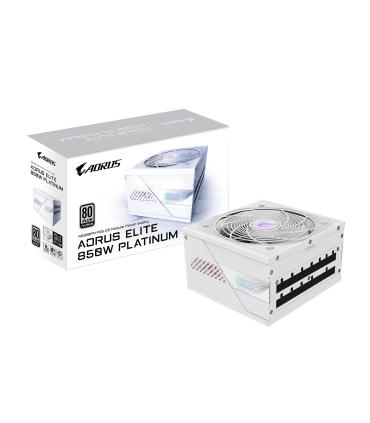 FUENTE ALIMENTACION GIGABYTE PLATINIUM AORUS ELITE 850W ICE ATX BLANCO
