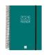 AGENDA 2026 BASIC OPAQUE E10 155X212MM DIA PAGINA VERDE FINOCAM 742912026