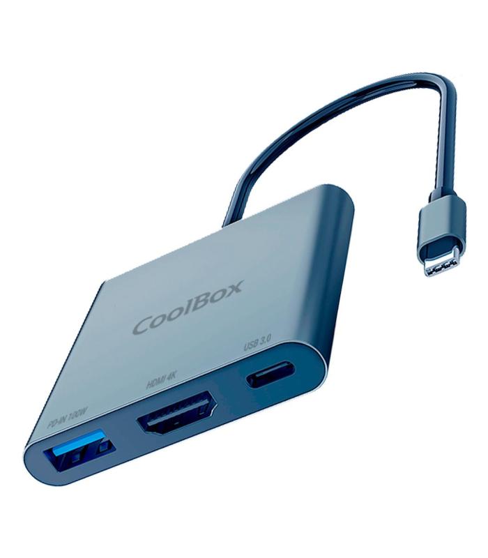 Coolbox MINIDOCK C31 USB-C 1PD100W 1USB-A 1HDMI 4K