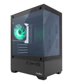 Coolbox Caja Gaming MATX GM200 V.Lite S.FTE ARGB N