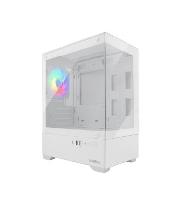 Coolbox Caja Gaming MATX GM200 V.Lite ARGB S.FTE B