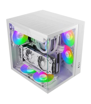 Caja Gaming Semitorre Mars Gaming MCV-ONE  Blanca