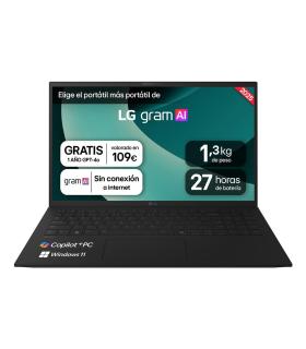 Porttil LG Gram 15Z80T-G.AS58B Ryzen AI 5 340  16GB  1TB SSD  15.6'  Win11