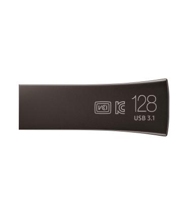 Samsung MUF-128BE Unidad Flash USB 128 GB USB Tipo A 3.2 Gen 1 (3.1 Gen 1) Negro, Gris