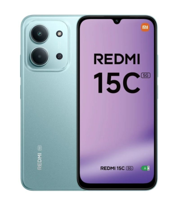 Smartphone Xiaomi Redmi 15C 4GB/ 256GB/ 6.9\'/ 5G/ Verde