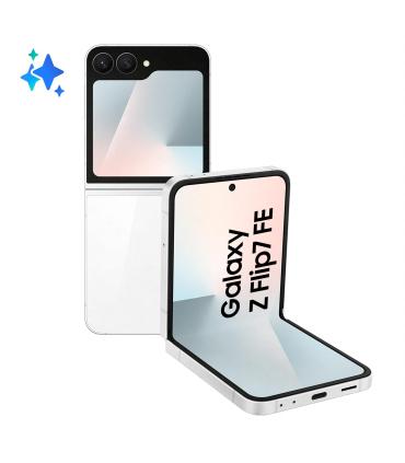 Smartphone Samsung Galaxy Z Flip7 FE 8GB  128GB  6.7'  5G  Blanco