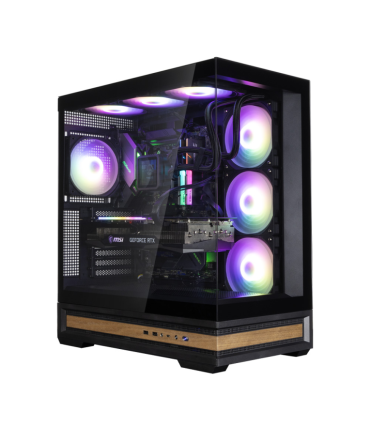 CAJA ZALMAN P40 NAMU ATX 4 XVENT 120MM ARGB 2XUSB 3.0 NEGRO S/N FUENTE