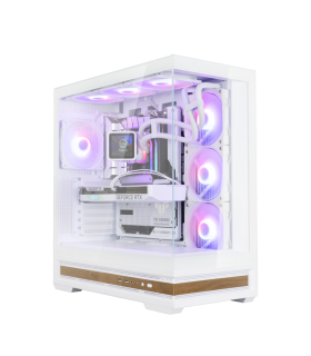 CAJA ZALMAN P40 NAMU ATX 4 XVENT 120MM ARGB 2XUSB 3.0 BLANCO S/N FUENTE