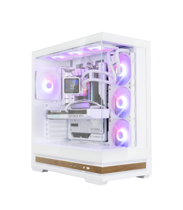 CAJA ZALMAN P40 NAMU ATX 4 XVENT 120MM ARGB 2XUSB 3.0 BLANCO S/N FUENTE