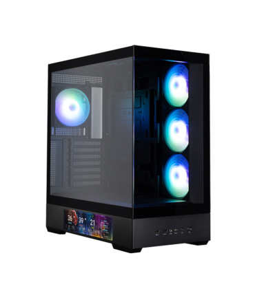 CAJA ZALMAN P40 DS ATX 4 XVENT 120MM ARGB 2XUSB 3.0 NEGRO S/N FUENTE