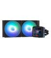 REFRIGERACION LIQUIDA CPU ZALMAN ALPHA2 DS A24 ARGB 240MM NEGRO