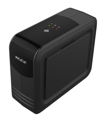 SAI Lnea Interactiva Phasak Smart Lite 950VA/ 950VA-570W/ 3 Salidas/ Formato Torre