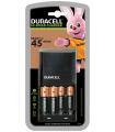 Cargador De Pilas Duracell CEF27EU-EU/ Capacidad 2 Pilas AA Y AAA/ 2 Pilas AA Y 2 AAA Incluidas