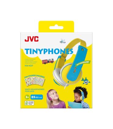 Auriculares Infantiles JVC HA-KD7  Jack 3.5  Amarillos