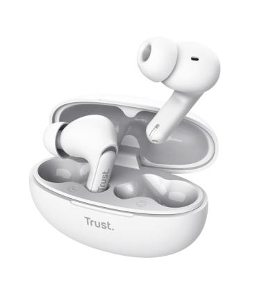 Trust Yavi Auriculares True Wireless Stereo (TWS) Dentro De Odo Llamadas Msica USB Tipo C Bluetooth Blanco