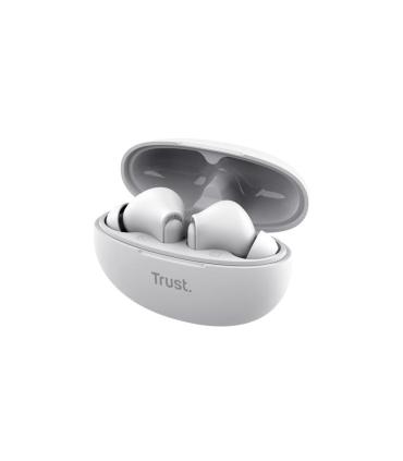 Trust Yavi Auriculares True Wireless Stereo (TWS) Dentro De Odo Llamadas Msica USB Tipo C Bluetooth Blanco