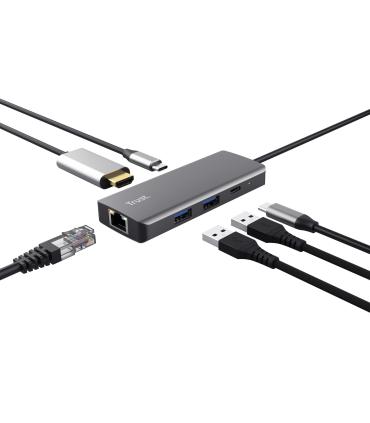 TRUST DALYX 6-IN-1 MULTIPORT ADAPTER
