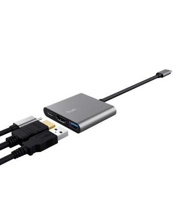 TRUST DALYX 3-IN-1 USB-C ADAPTER