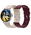Smartwatch SPC Smartee Duo Velvet 9656B/ Notificaciones/ Frecuencia Cardaca/ Blanco